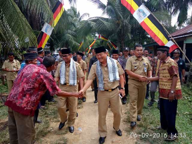 Bupati Mursini Hadiri Doa Padang di Banjar Guntung